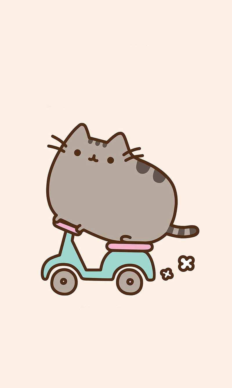 800x1333 Pusheen the cat, cute, HD phone wallpaper