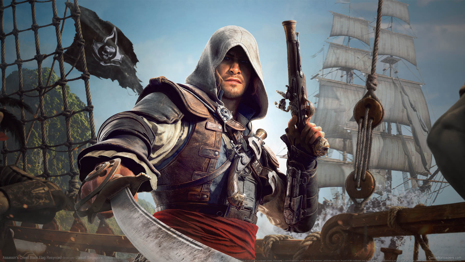 1920x1080 Assassin's Creed: Black Flag Resynced wallpaper 01 1920x1080
