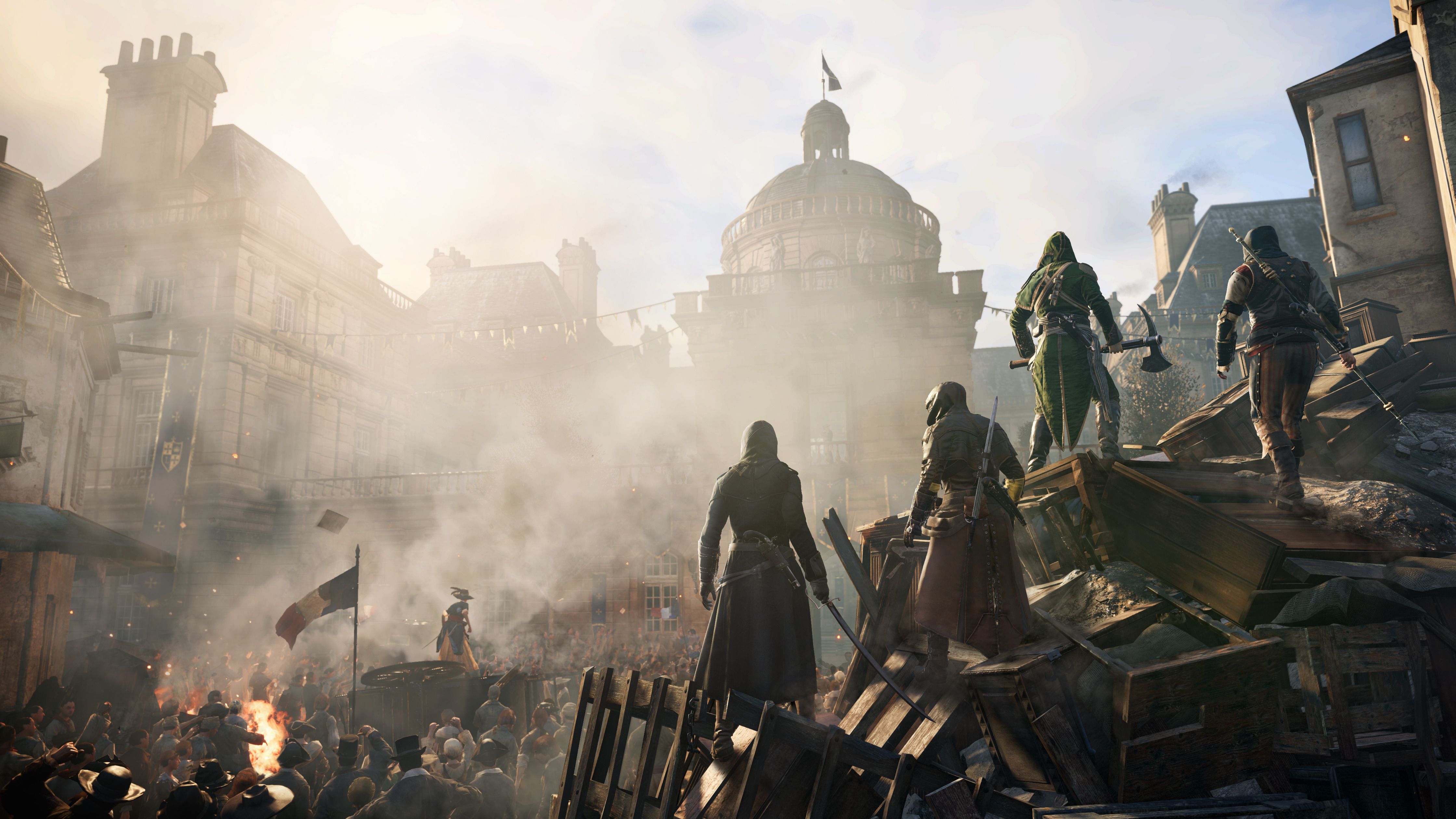 4480x2520 Free Assassin's Creed: Unity 4K Wallpaper & Desktop HD Background for PC