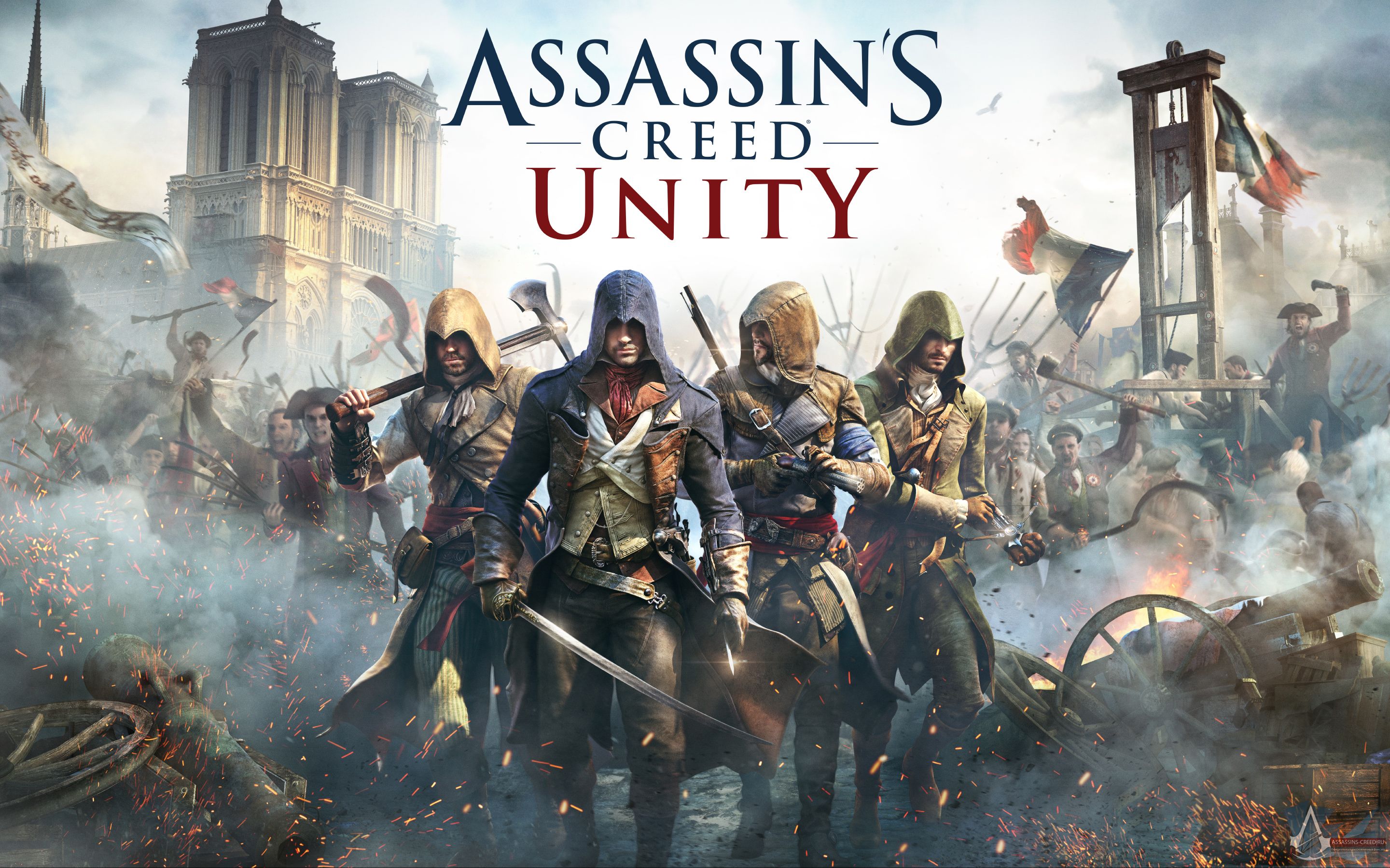 2880x1800 Free Assassin's Creed: Unity 4K Wallpaper & Desktop HD Background for PC