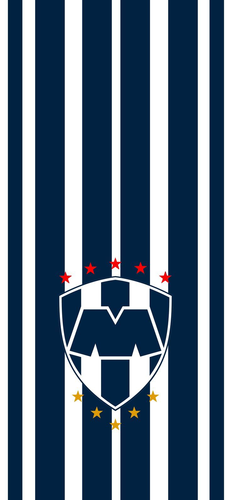 736x1591 Rayados De Monterrey 22 23 Wallpaper