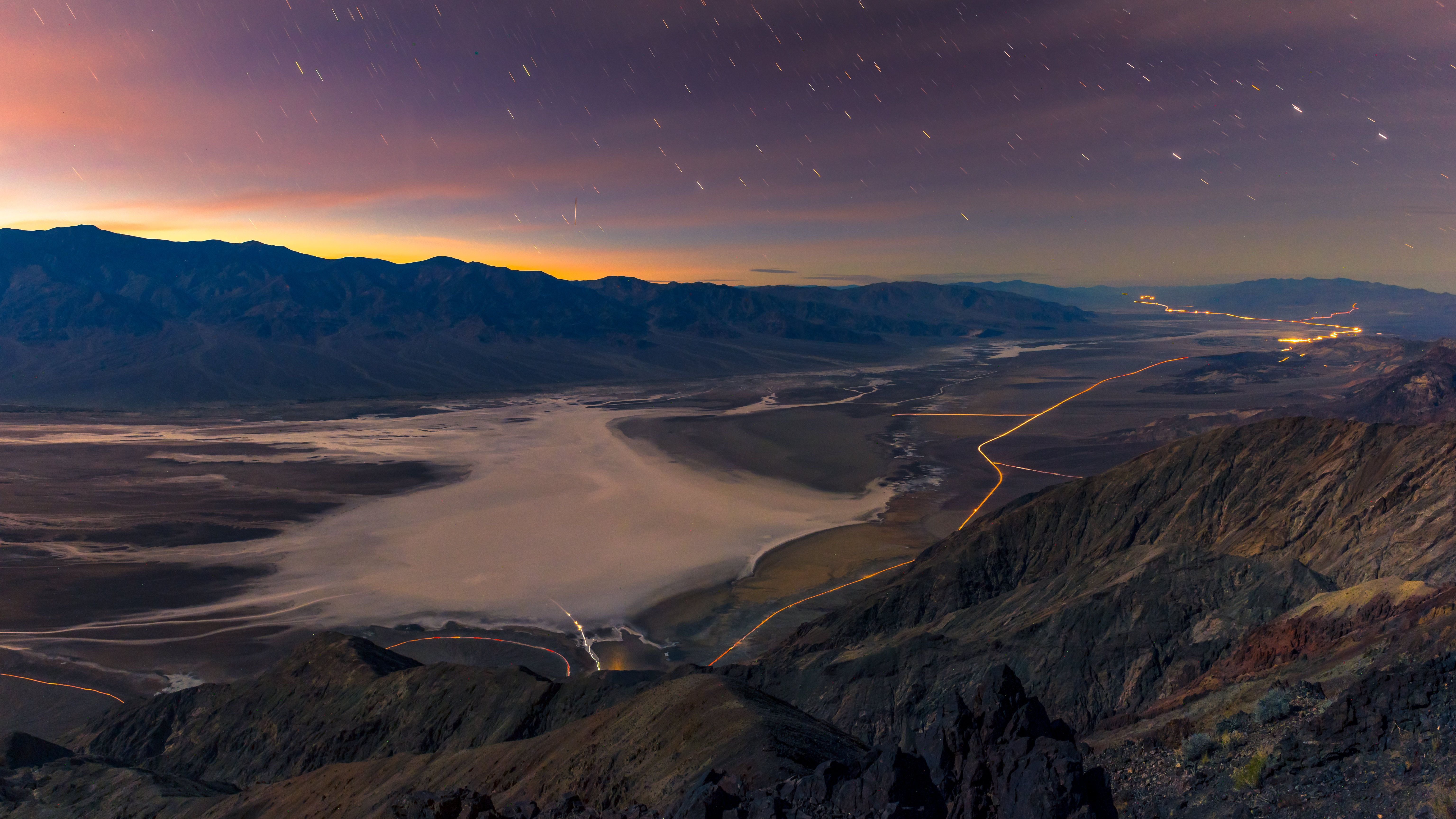 6144x3456 Raining Stars Over The Valley Of Death 5k Wallpaper, HD Nature Wallpaper, 4k Wallpaper, Image, Background, Photos and Picture
