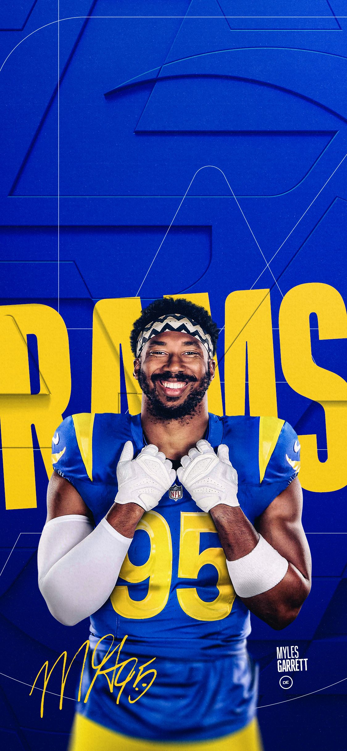 1125x2435 Rams Wallpaper. Los Angeles Rams