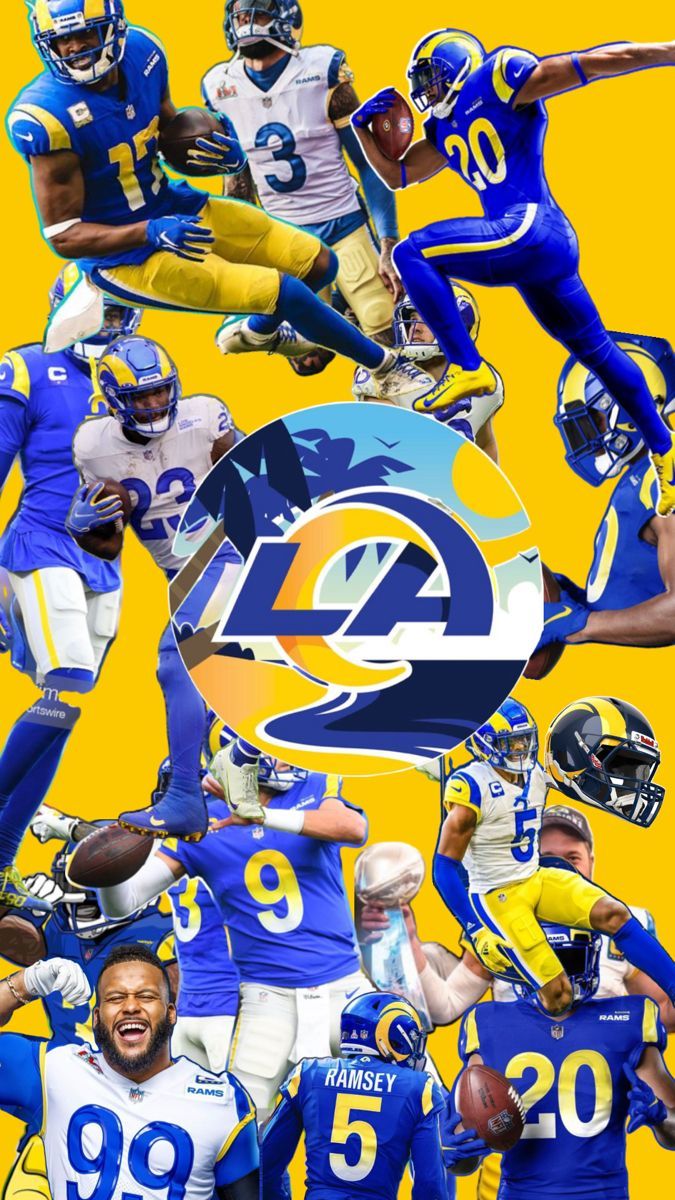 675x1200 Los angeles rams wallpaper iphone. Los angeles rams logo collage, Los angeles rams logo wallpaper, American football