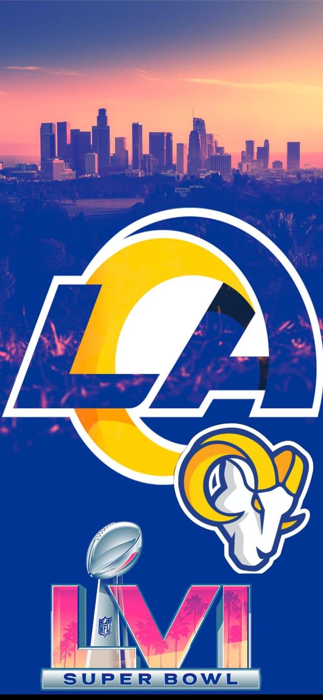 640x1384 I'm creating a wallpaper of every team in the NFL. This is my take on superbowl champions LA Rams
