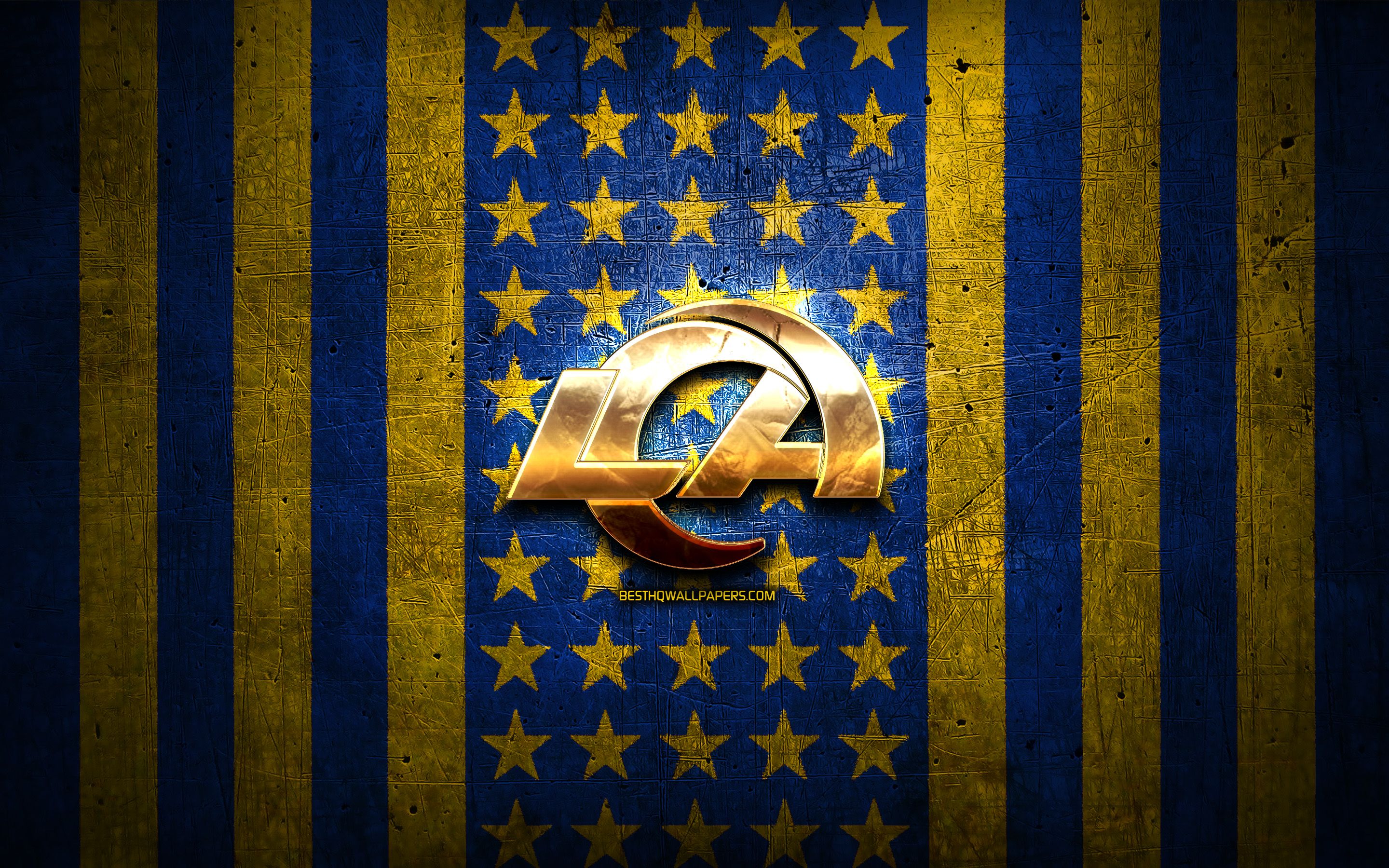 2880x1800 LA Rams Logo Wallpaper