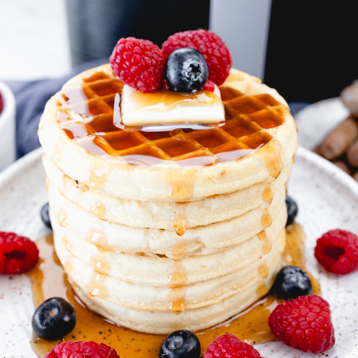 1200x1200 Frozen Waffles in Air Fryer