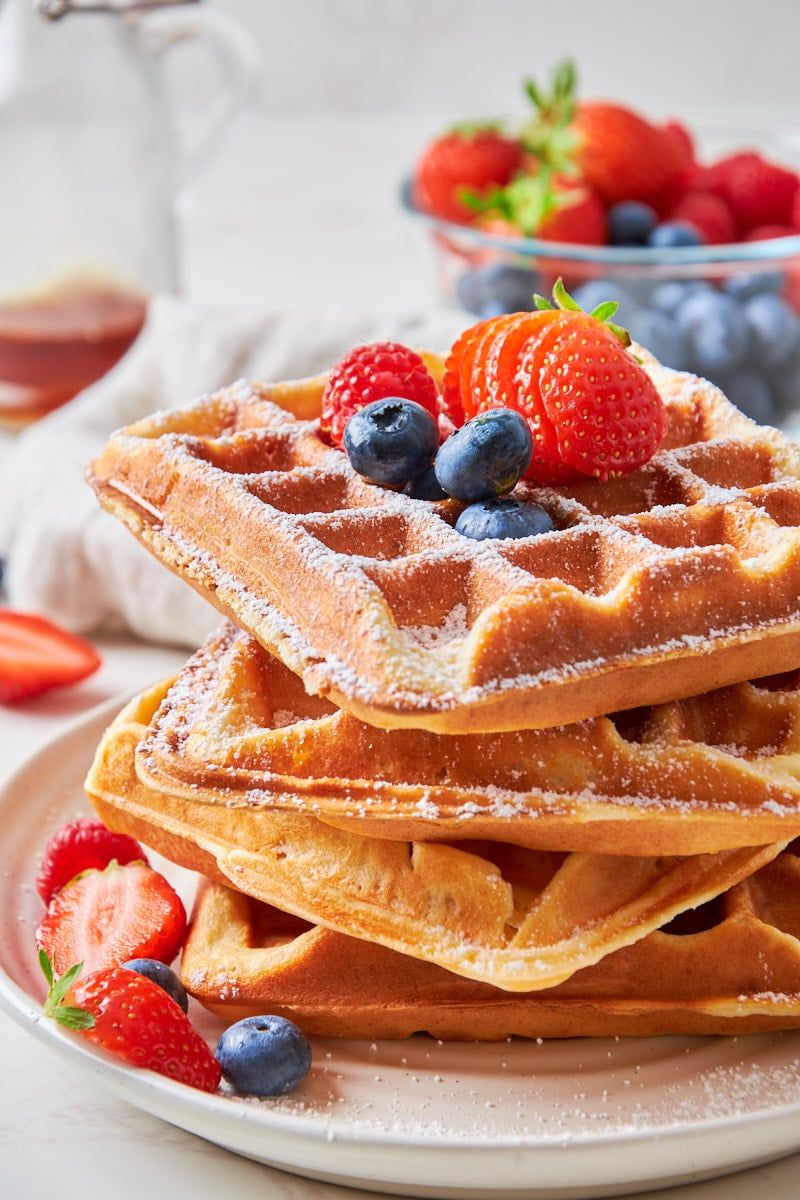 800x1200 Protein Sourdough Cottage Cheese Waffles The Pleasure Of Eating