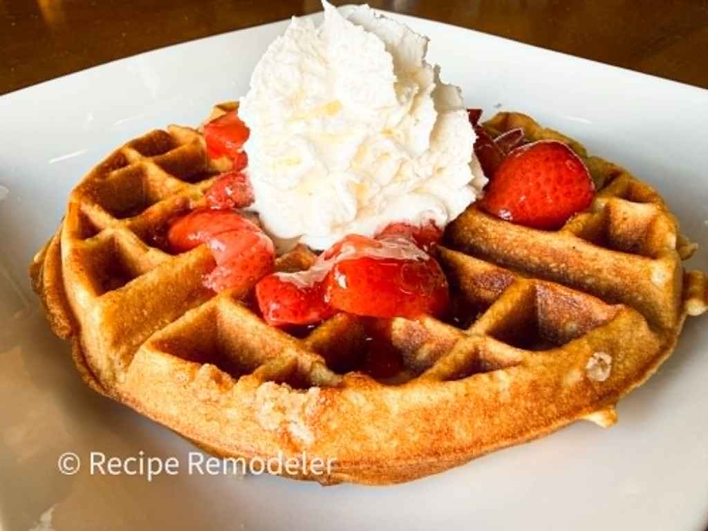 1024x768 Overnight Belgian Waffles Butter, Pearl Sugar, Crispy Edges