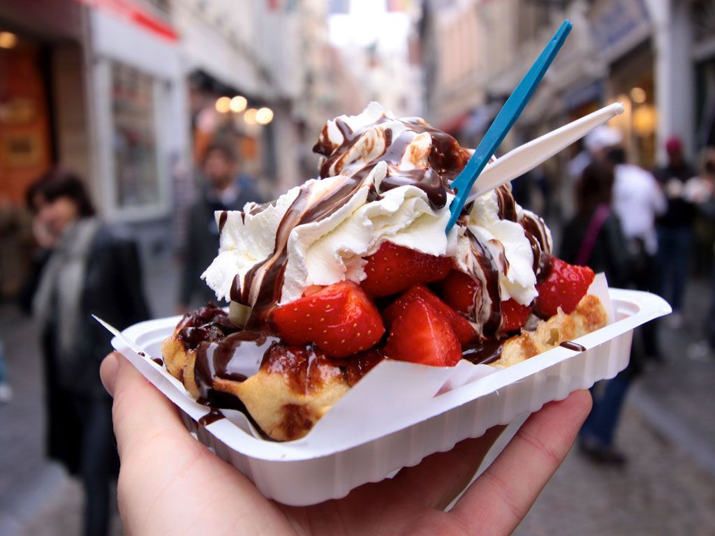 1024x768 It's Waffle Day! These Are the Waffles You Wish You Were Eating Right Now. Condé Nast Traveler
