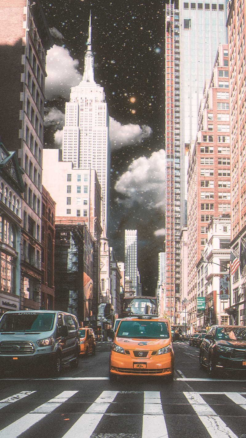 800x1422 HD vintage new york wallpaper