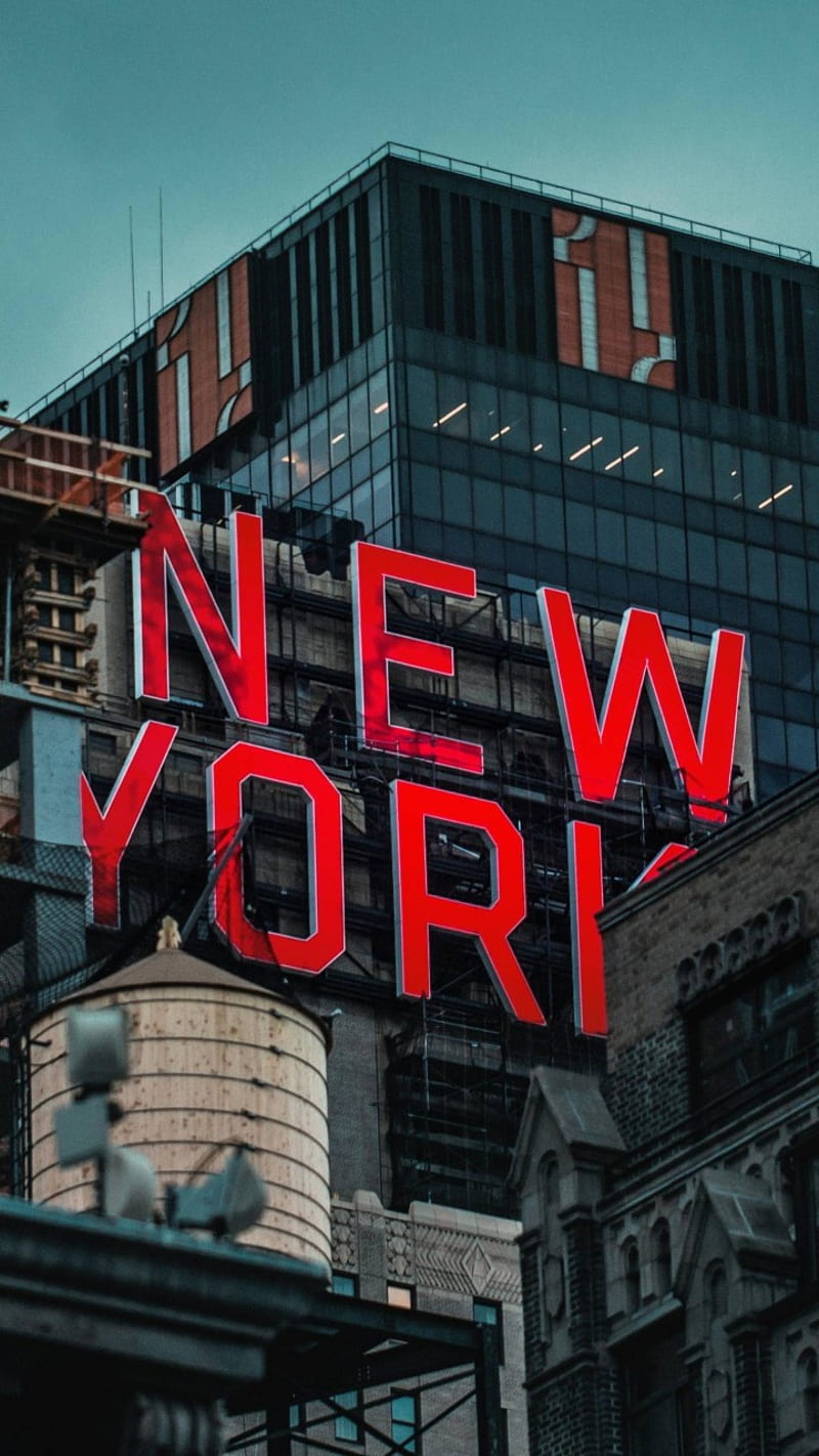 800x1422 New York Logo, america, city, new york, usa, HD phone wallpaper