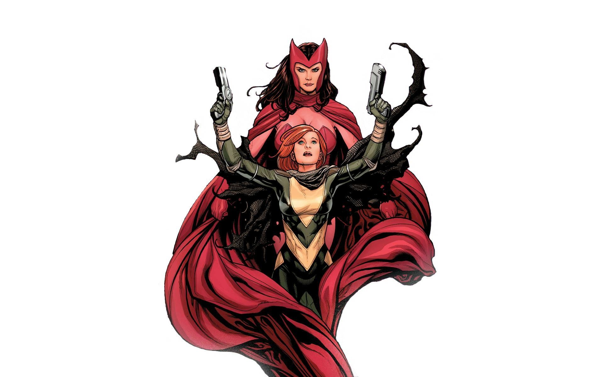 1920x1200 Scarlet Witch & Hope Summers: Avengers Comic HD Wallpaperx1200