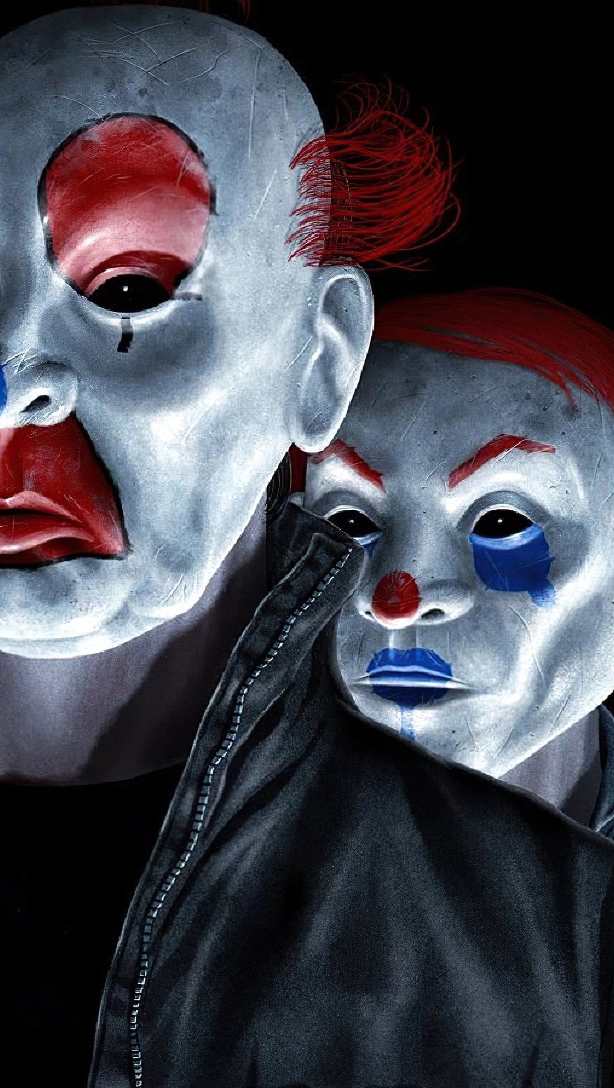 1220x2160 Different Jokers Wallpaper 4K for iPhone and Mobile Phone