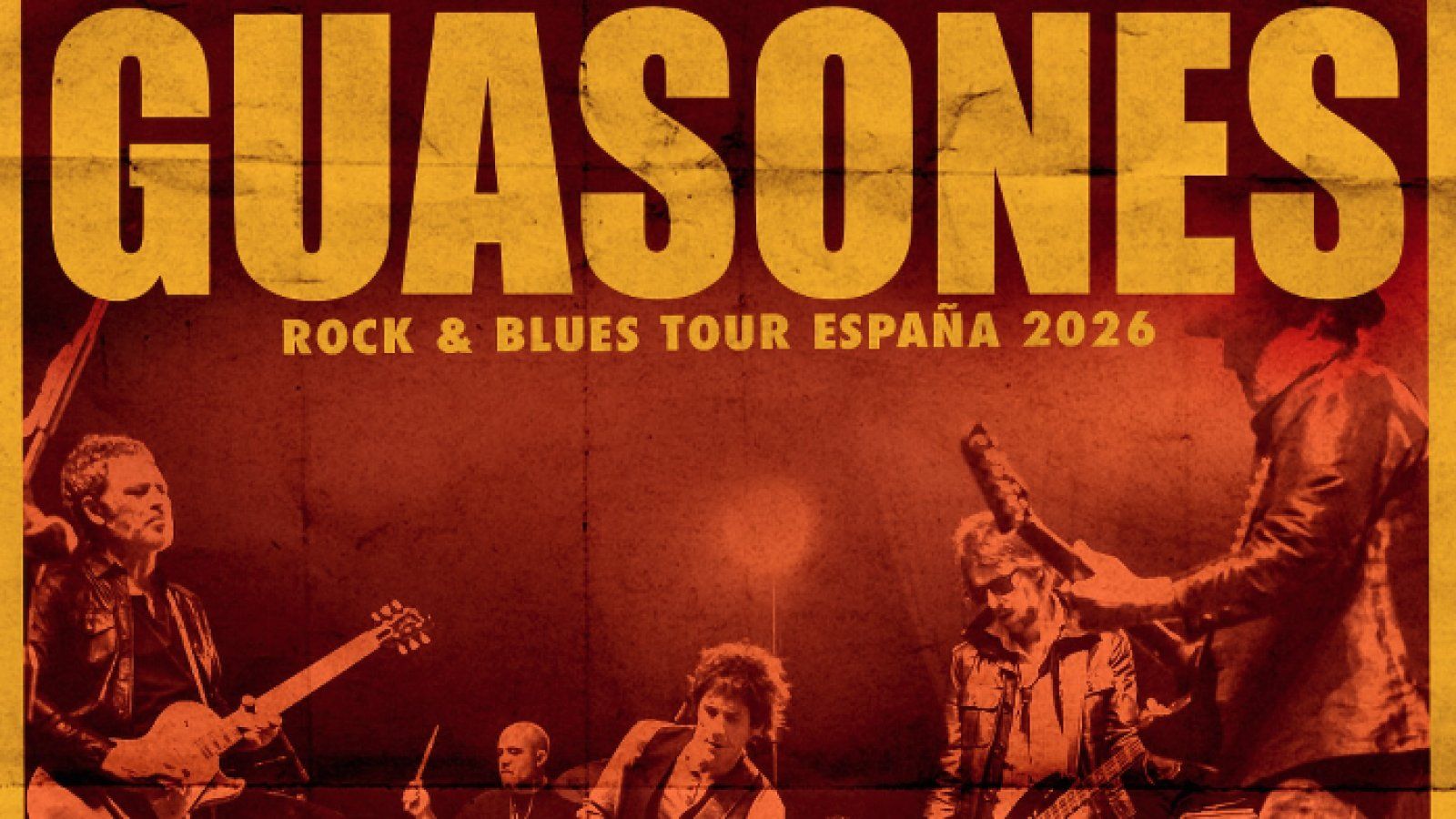 1600x900 El Rock Argentino de Guasones Vuelve a España con Gira en 2026