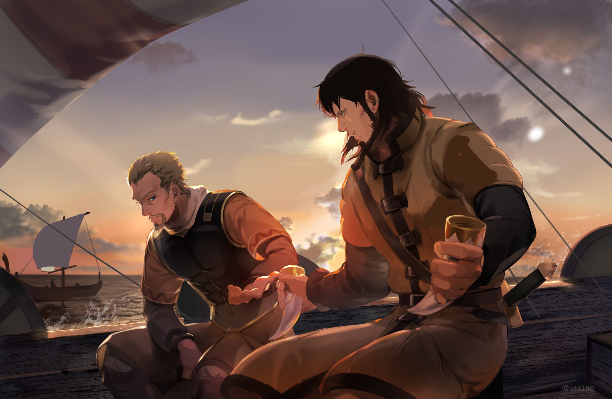 2000x1304 Phone wallpaper: Vinland Saga, Anime, Askeladd (Vinland Saga), Bjorn (Vinland Saga) 1062236