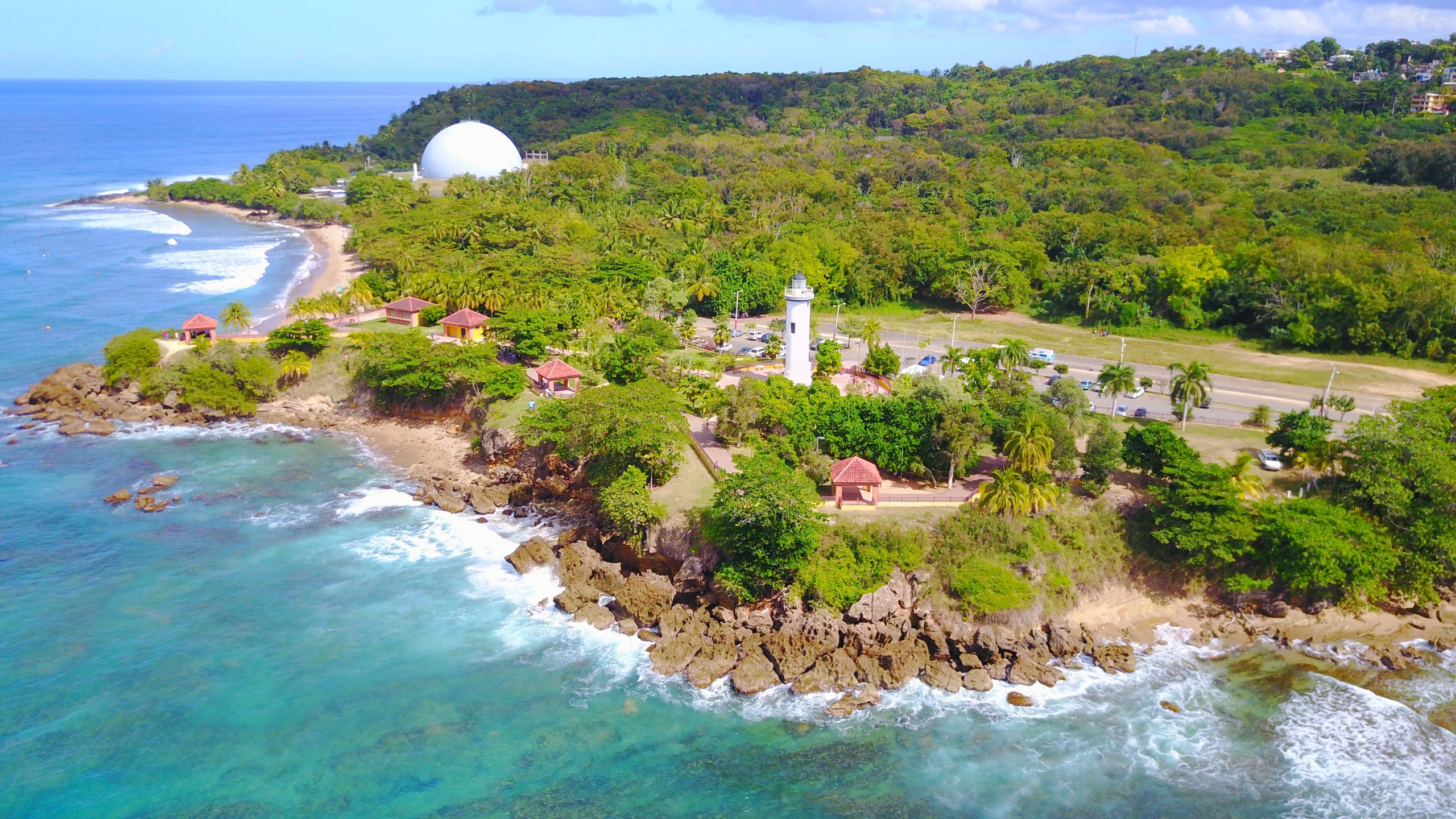 2560x1440 Punta Higüeras Lighthouse, Rincon, Puerto Rico