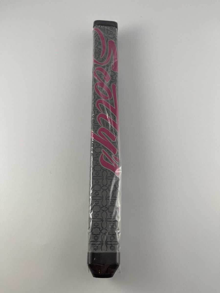 900x1200 New Scotty Cameron Custom Shop Large 11” Pink Grey Gray Paddle Grip 900783