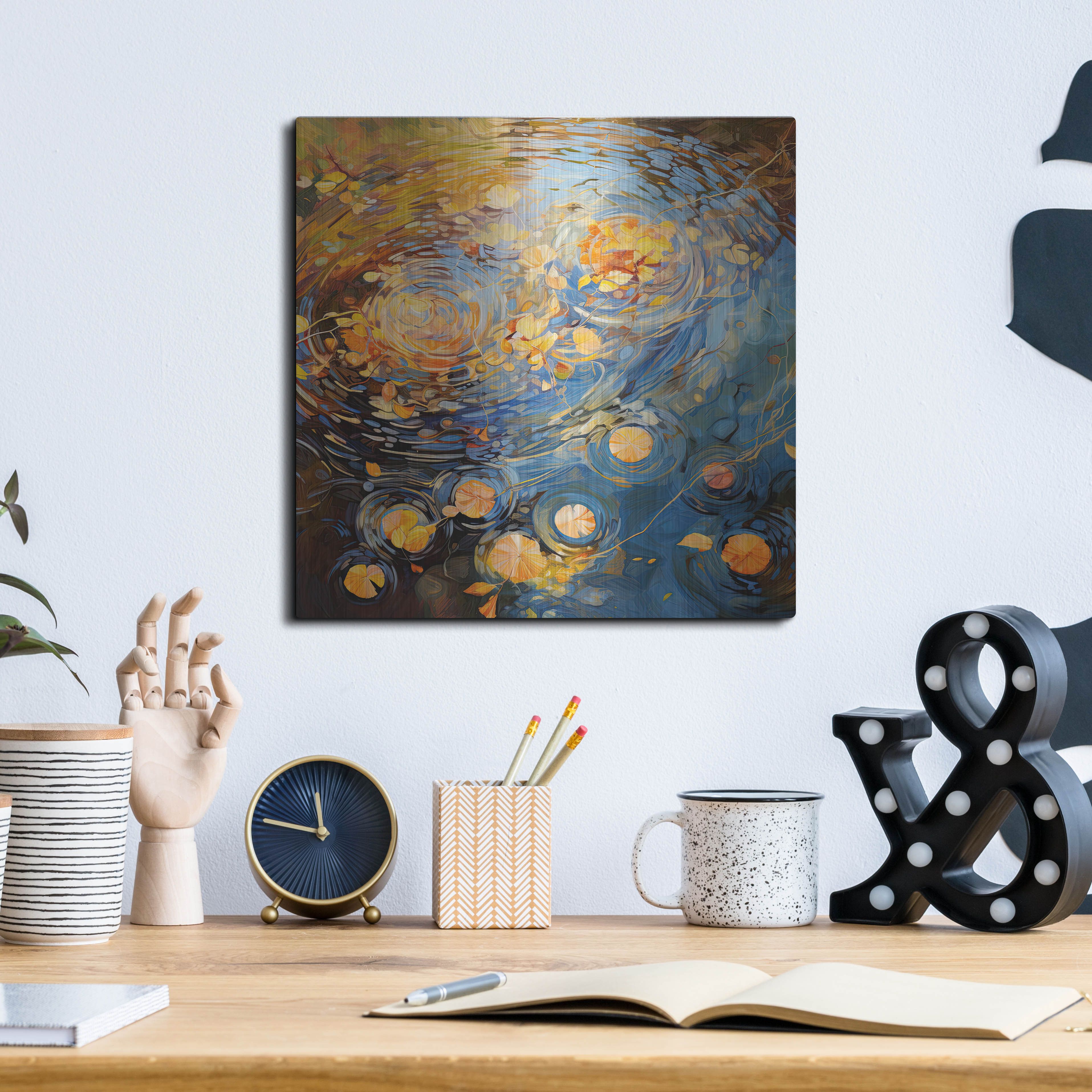 3831x3831 Wrought Studio 'Autumn Nostalgia 1 of 4' by Cameron Grey, Metal Wall