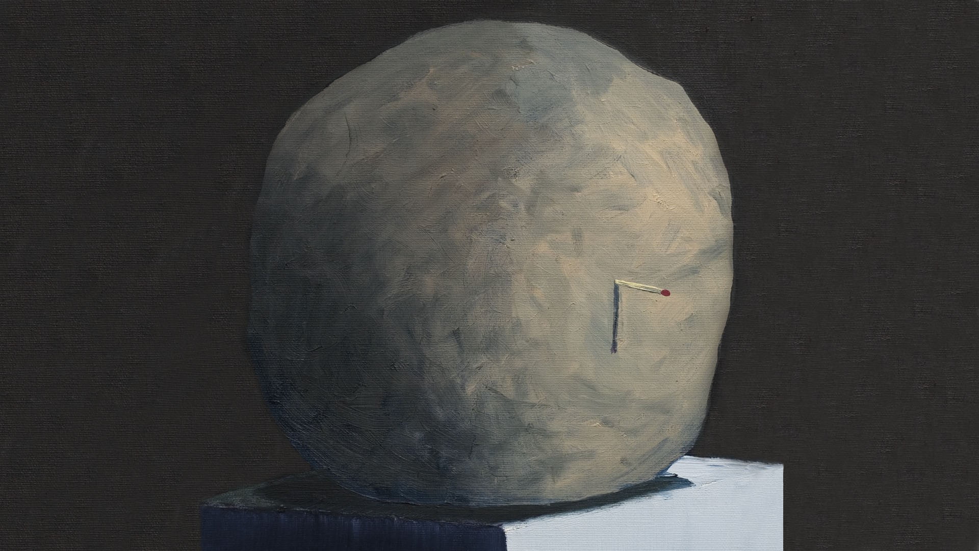 1920x1080 Brown and black painting, album covers, music, The Caretaker, painting HD wallpaper