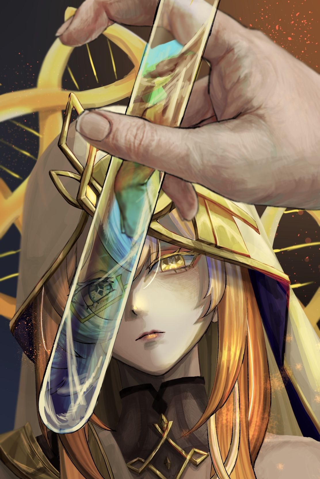 1112x1667 Rhinedottir Impact by rhythm_cond Anime Image Board