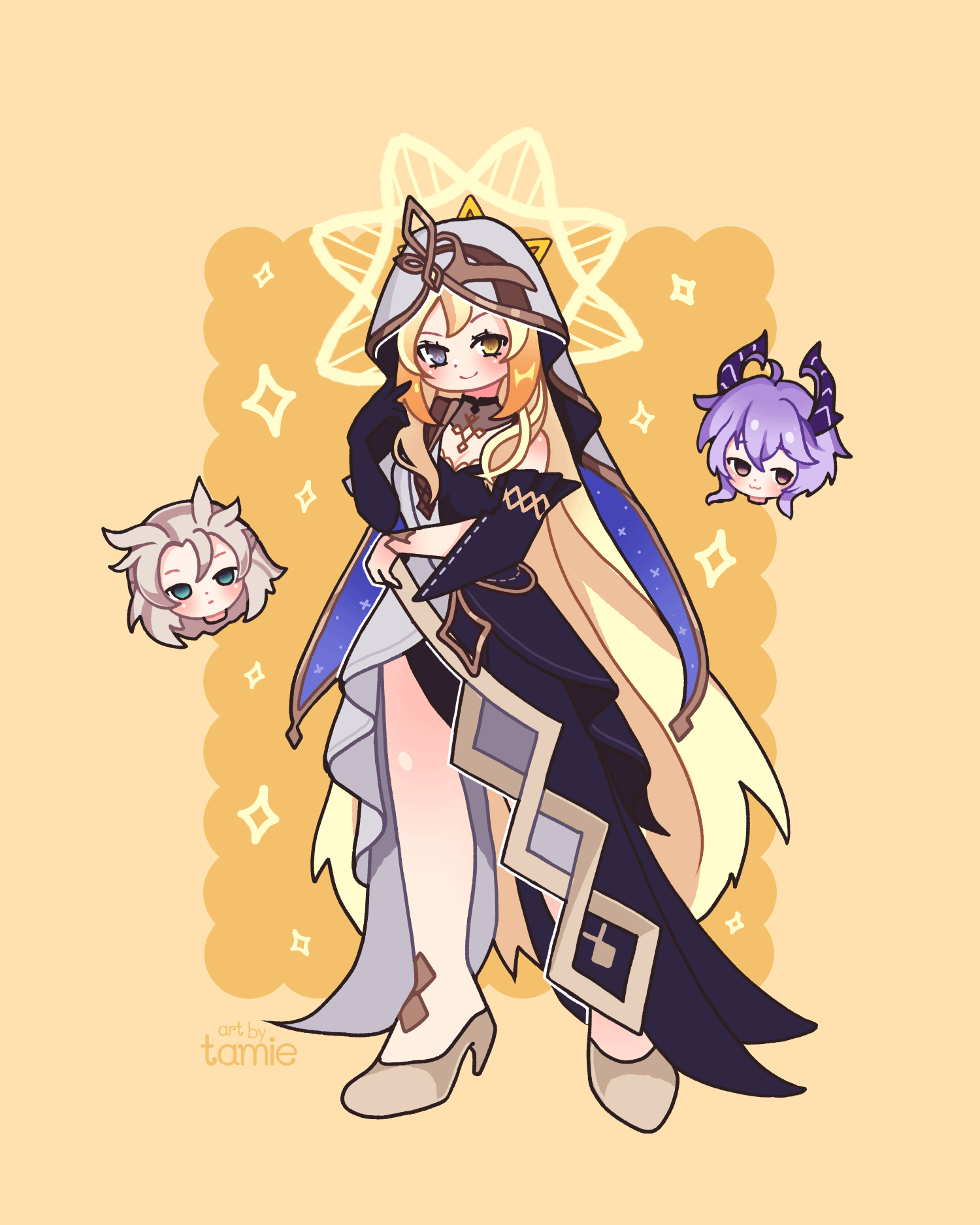 1500x1875 Rhinedottir art by me ♥