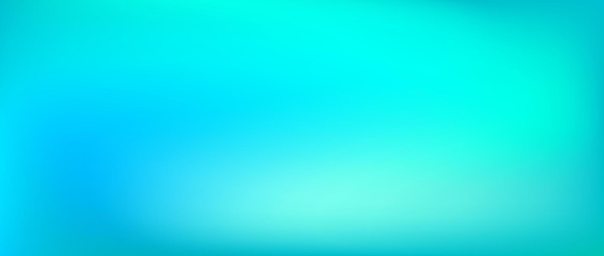 1920x815 Bright turquoise gradient background. Vibrant fluid teal color backdrop. Abstract smooth fresh mint wallpaper. Blur vivid blue green marine concept texture for banner, poster, brochure