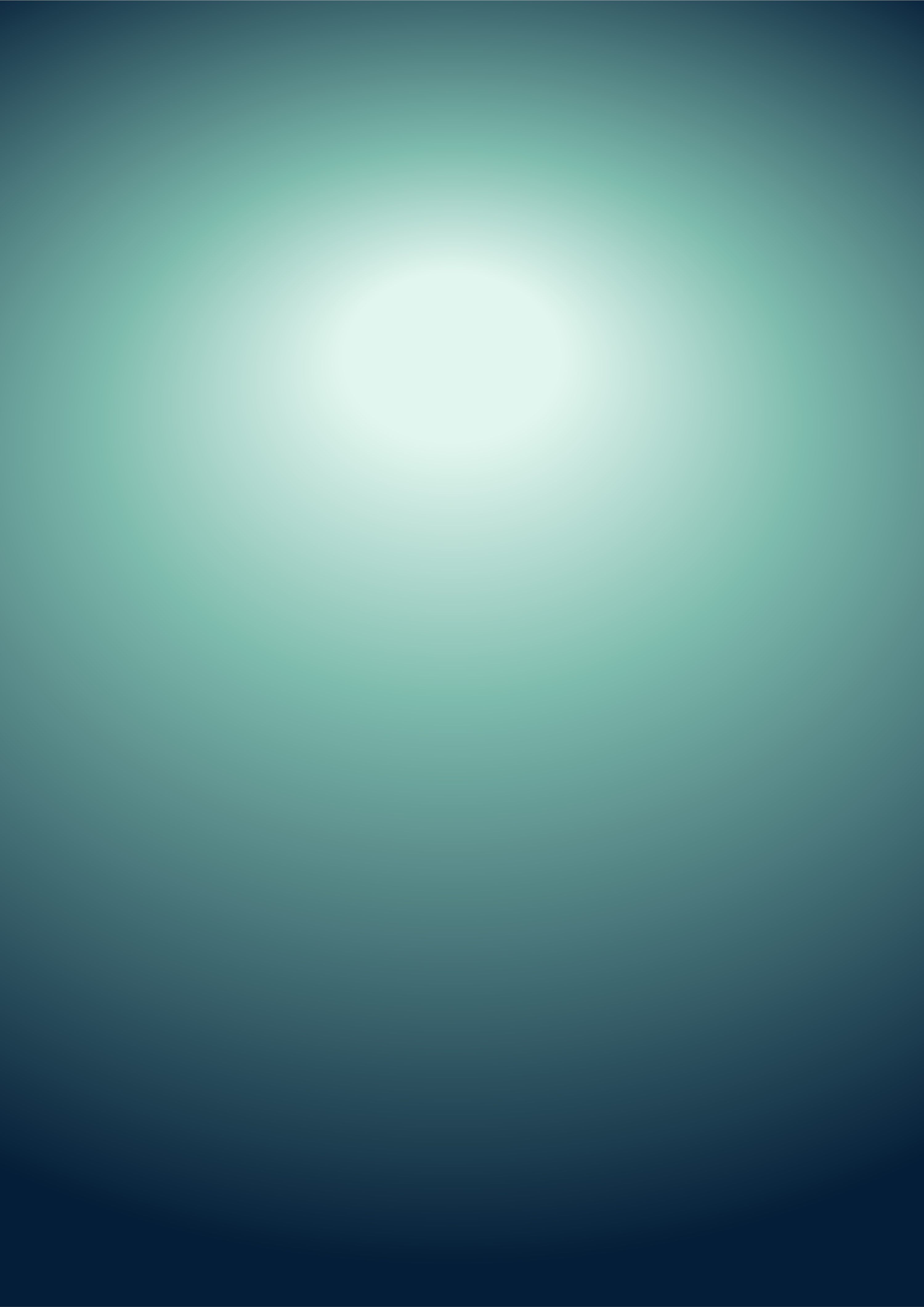 3000x4243 A gradient of teal and dark blue with bright light Vector Illustration