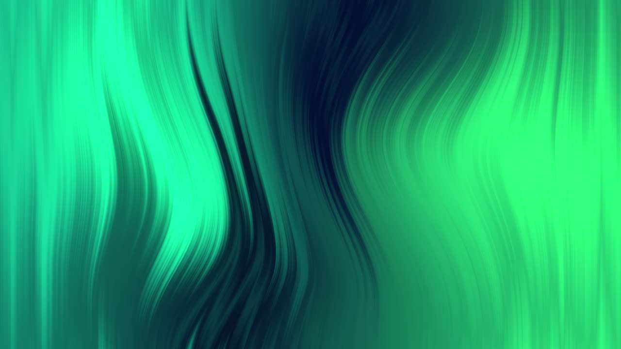 1280x720 Gradient green wavy background