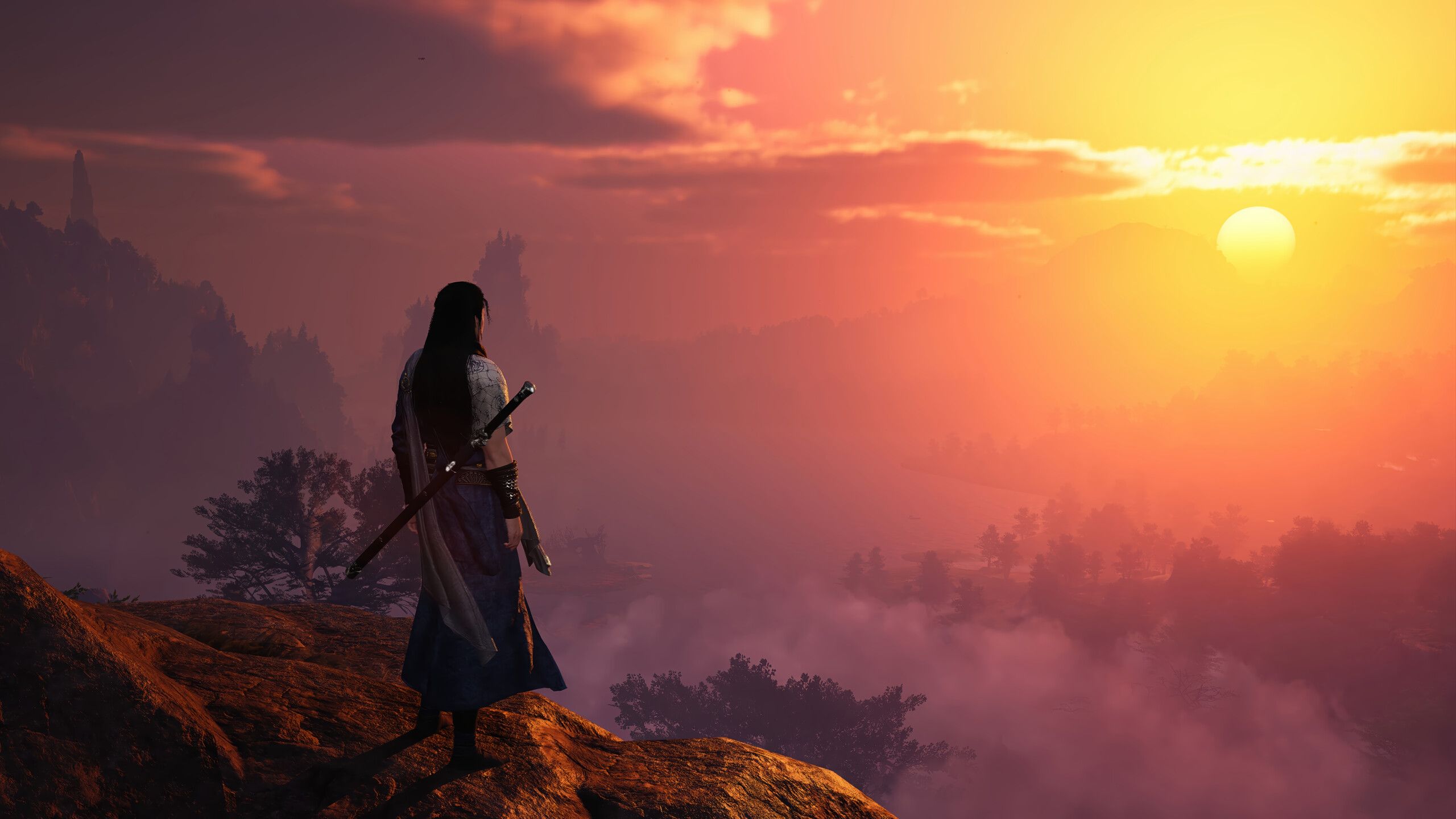 2560x1440 Where Winds Meet Game Scenery Wallpaper 4K HD PC j