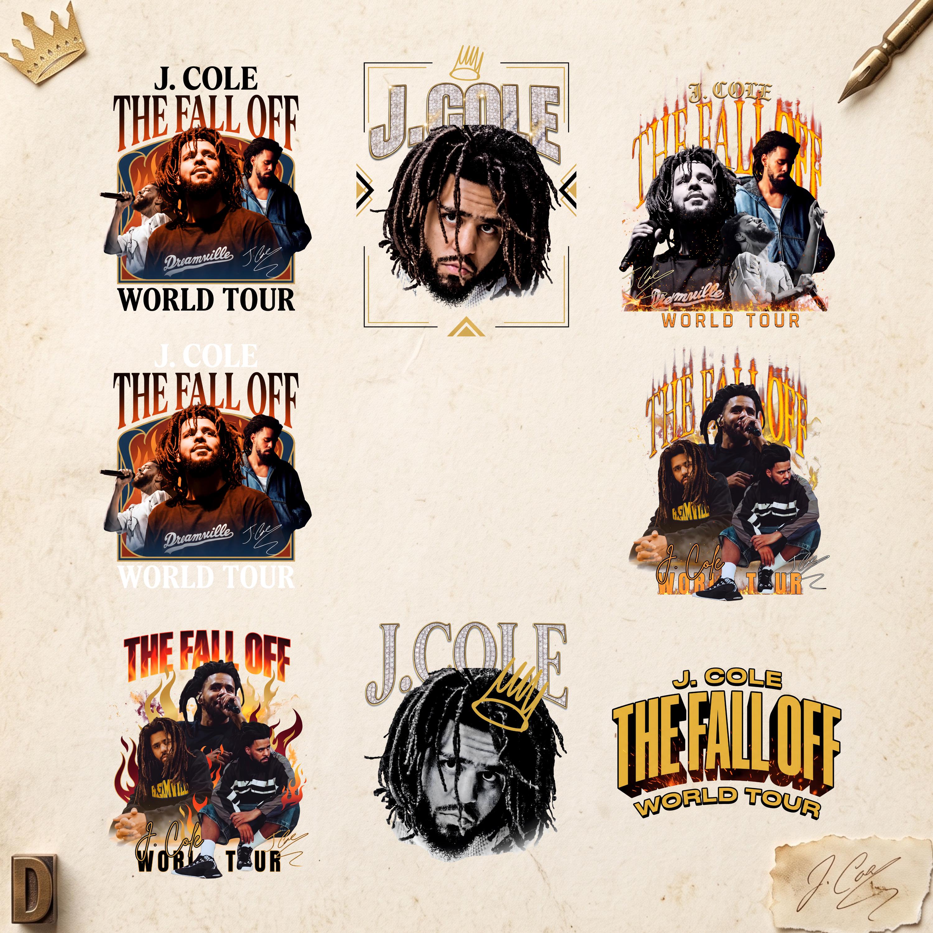 3000x3000 J Cole Art Print