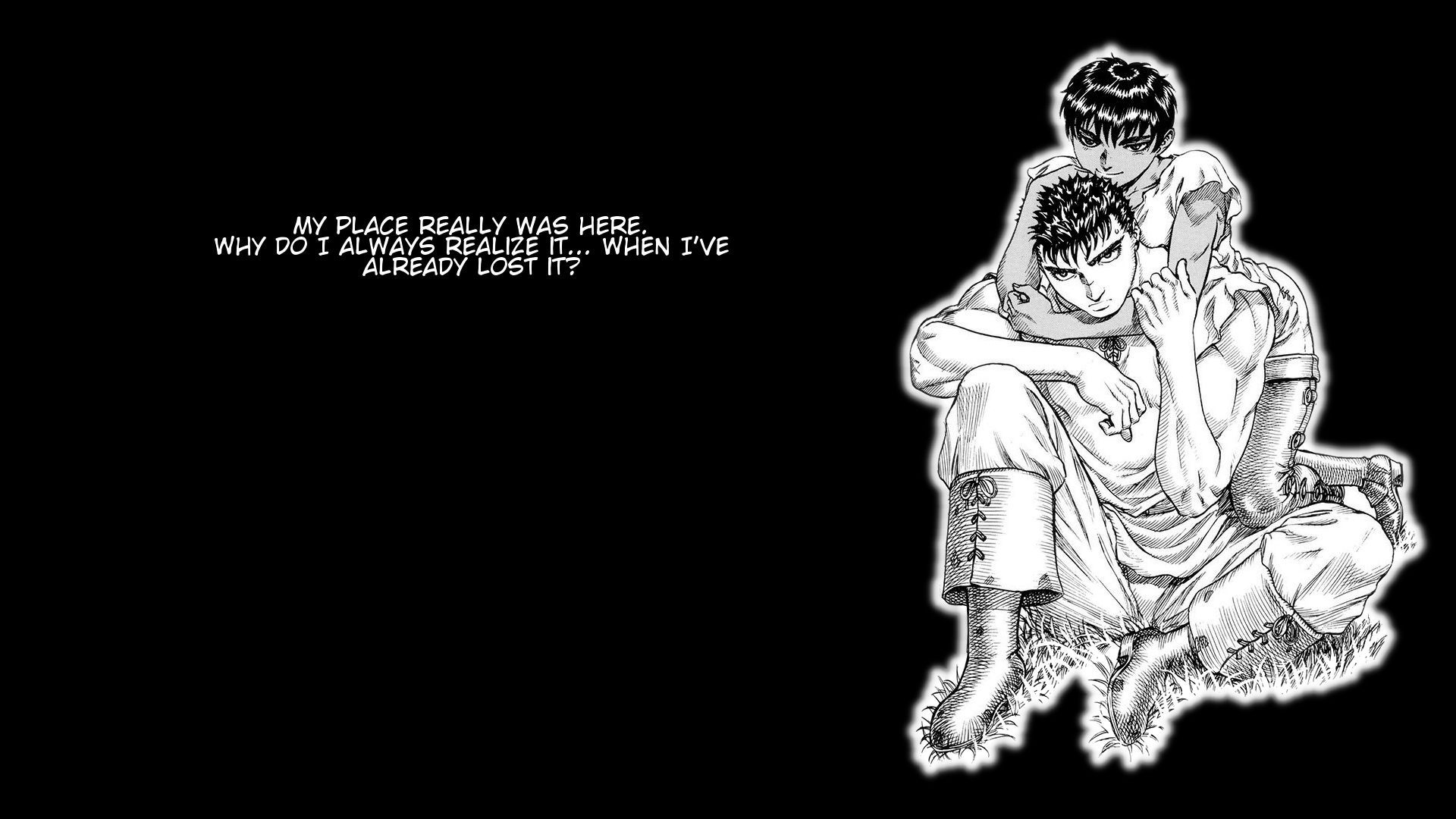 1920x1080 Phone wallpaper: Guts (Berserk), Berserk, Anime, Casca (Berserk) 696498