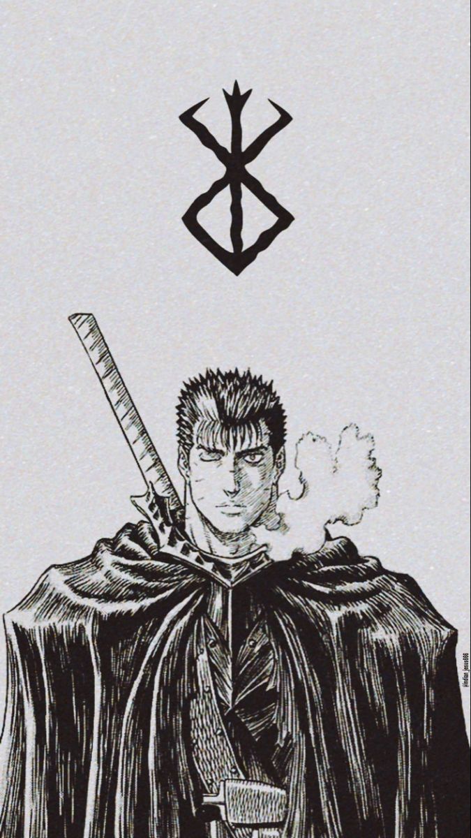 675x1200 Guts Manga Wallpaper
