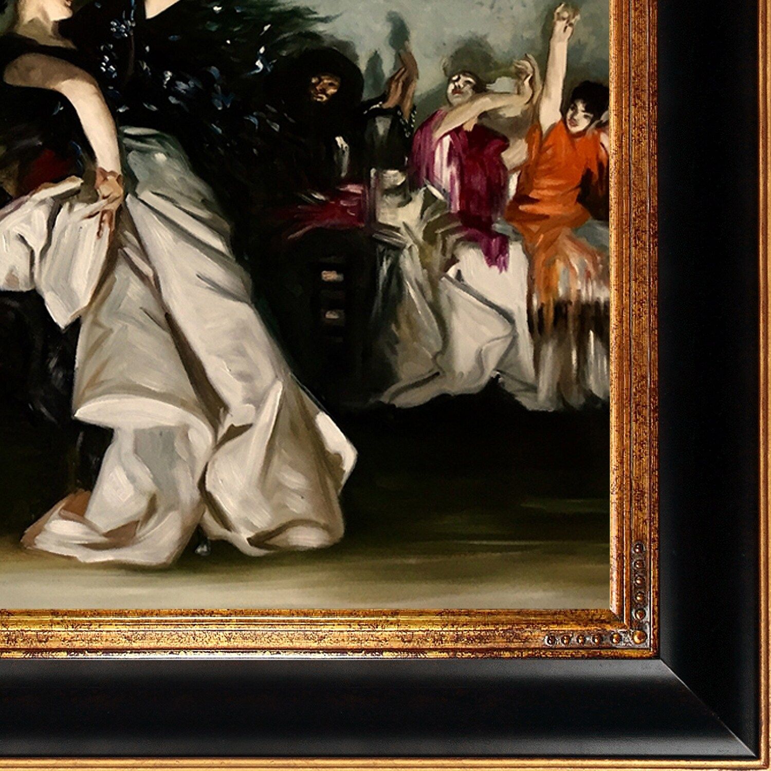 1500x1500 El Jaleo by John Singer Sargent Framed Hand Painted Oil on Canvas Bath & Beyond