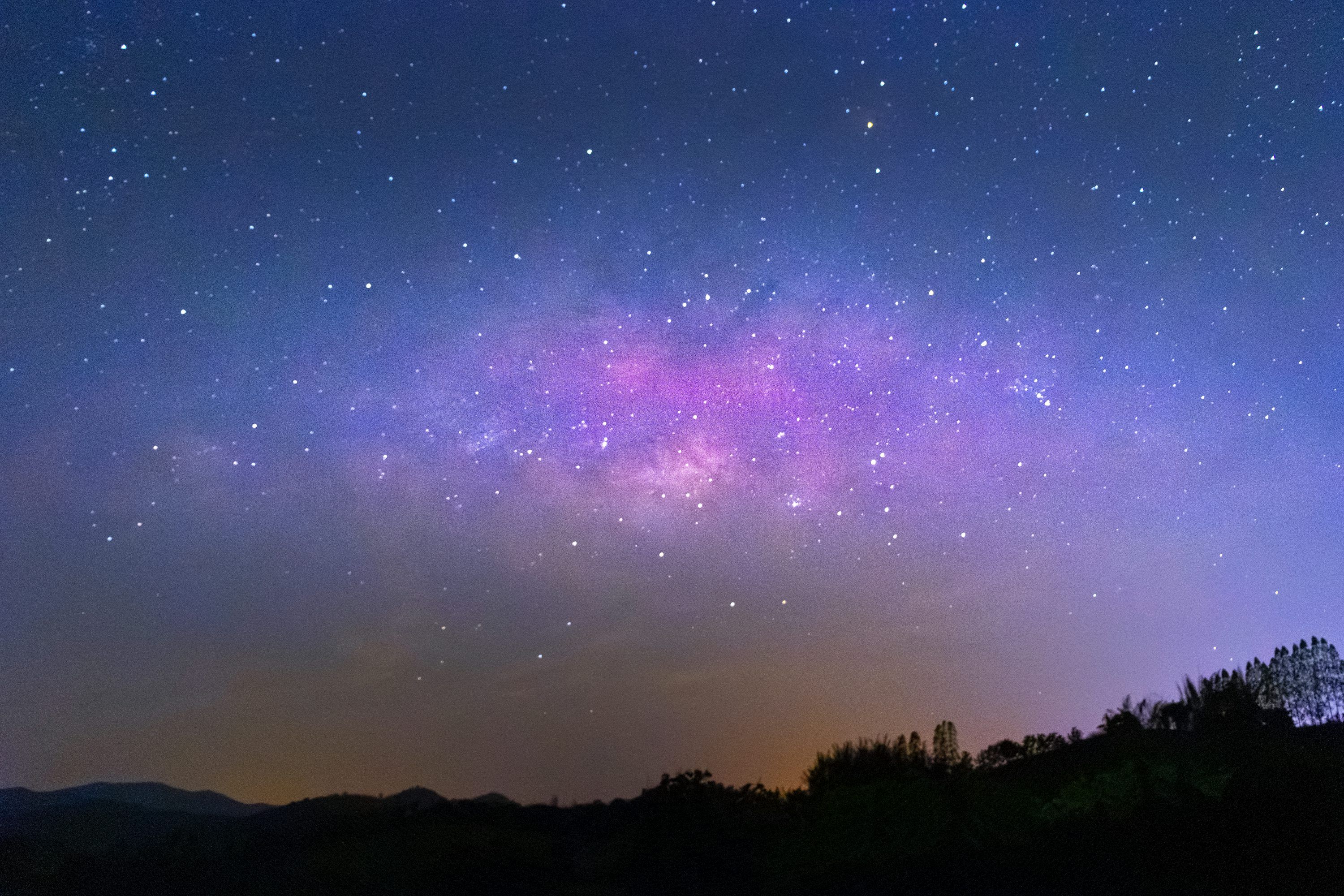 3000x2000 A night sky with a lot of stars