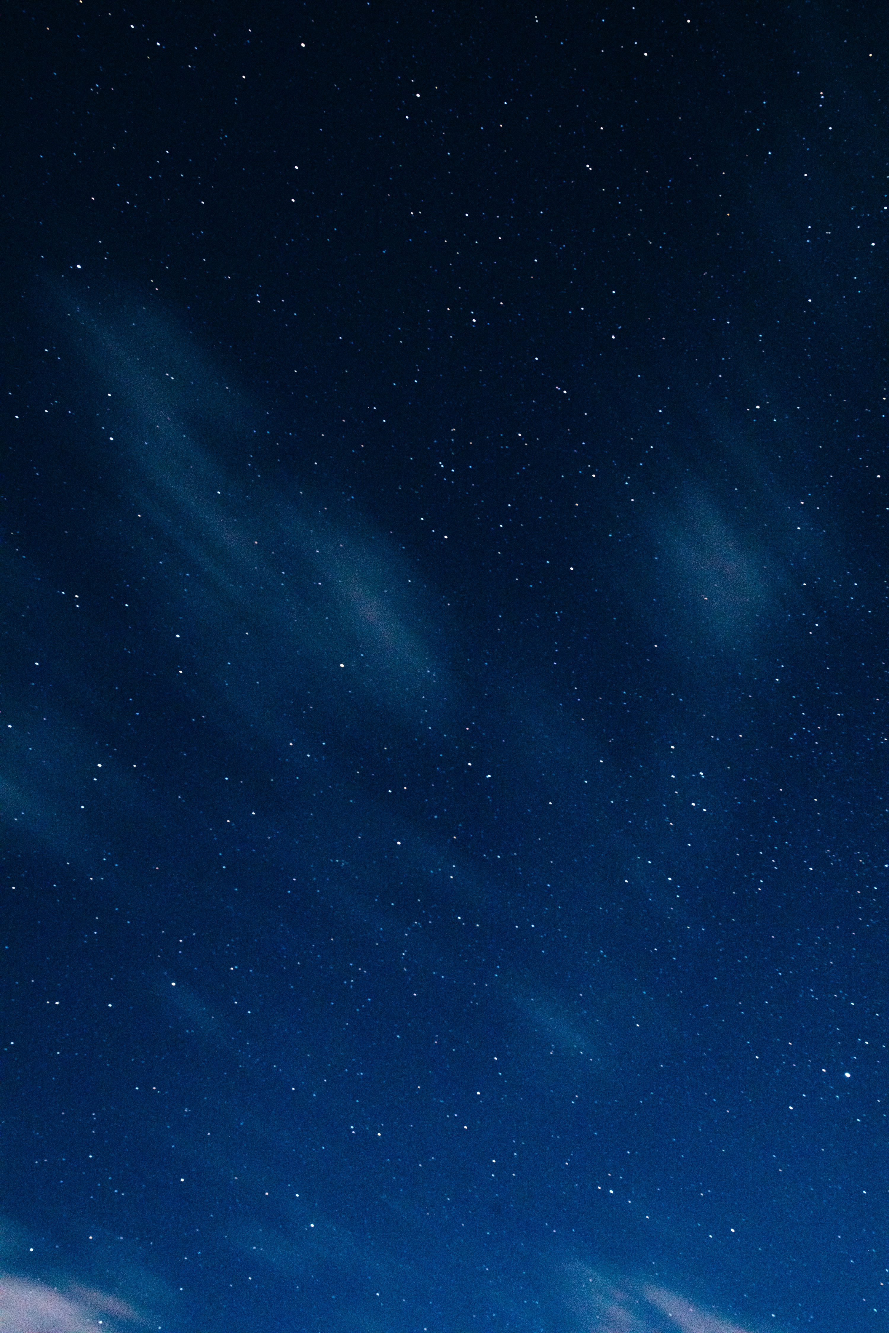 3000x4500 The night sky is full of stars and clouds