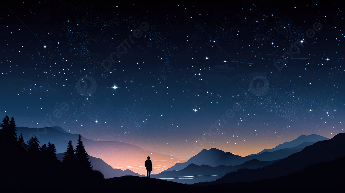 1200x673 Starry Sky Wallpaper Picture Photo, Picture And Background Image For Free Download