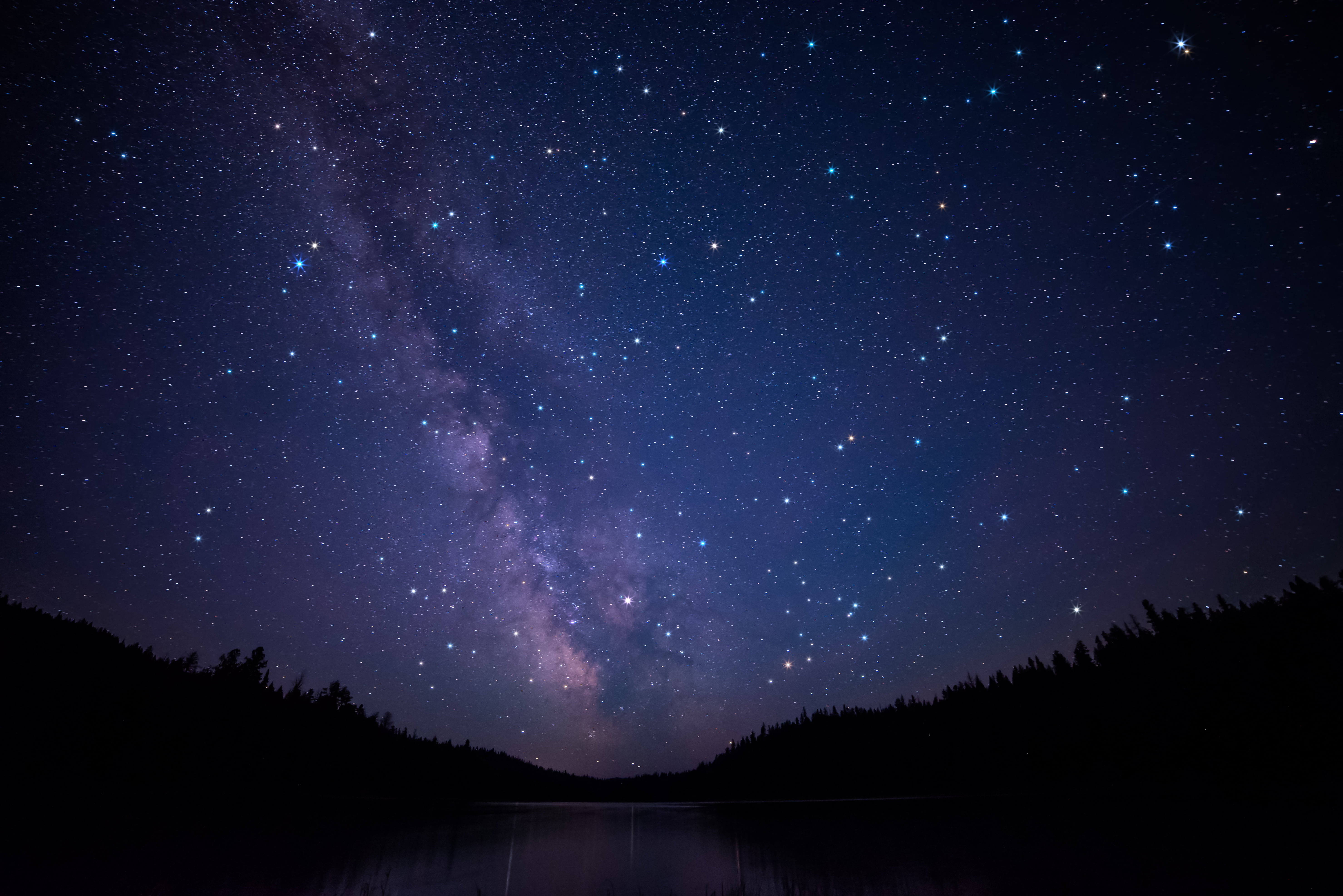 5916x3949 Photo of dark skies with stars HD wallpaper