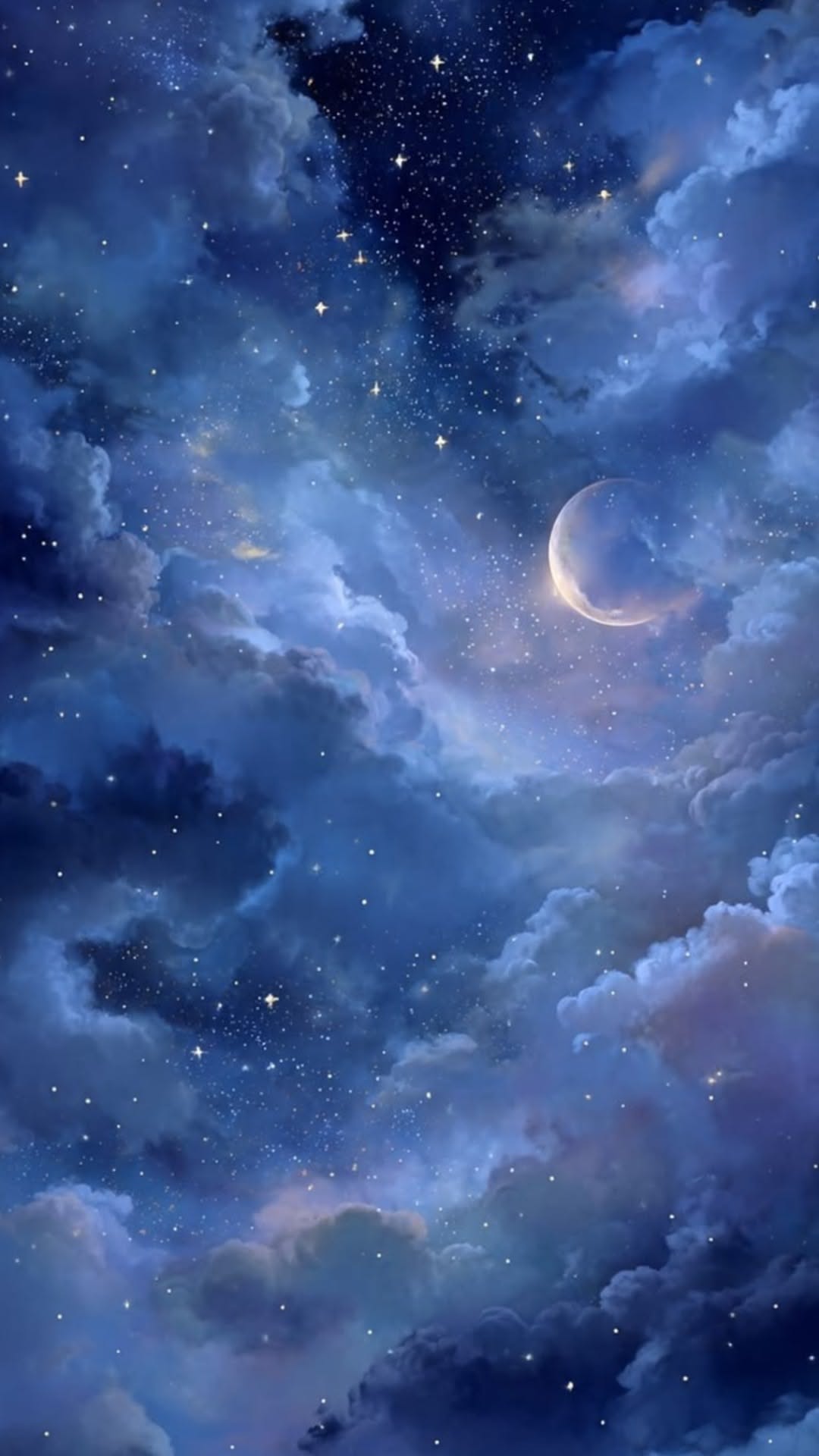 1080x1920 Mystical Night Sky
