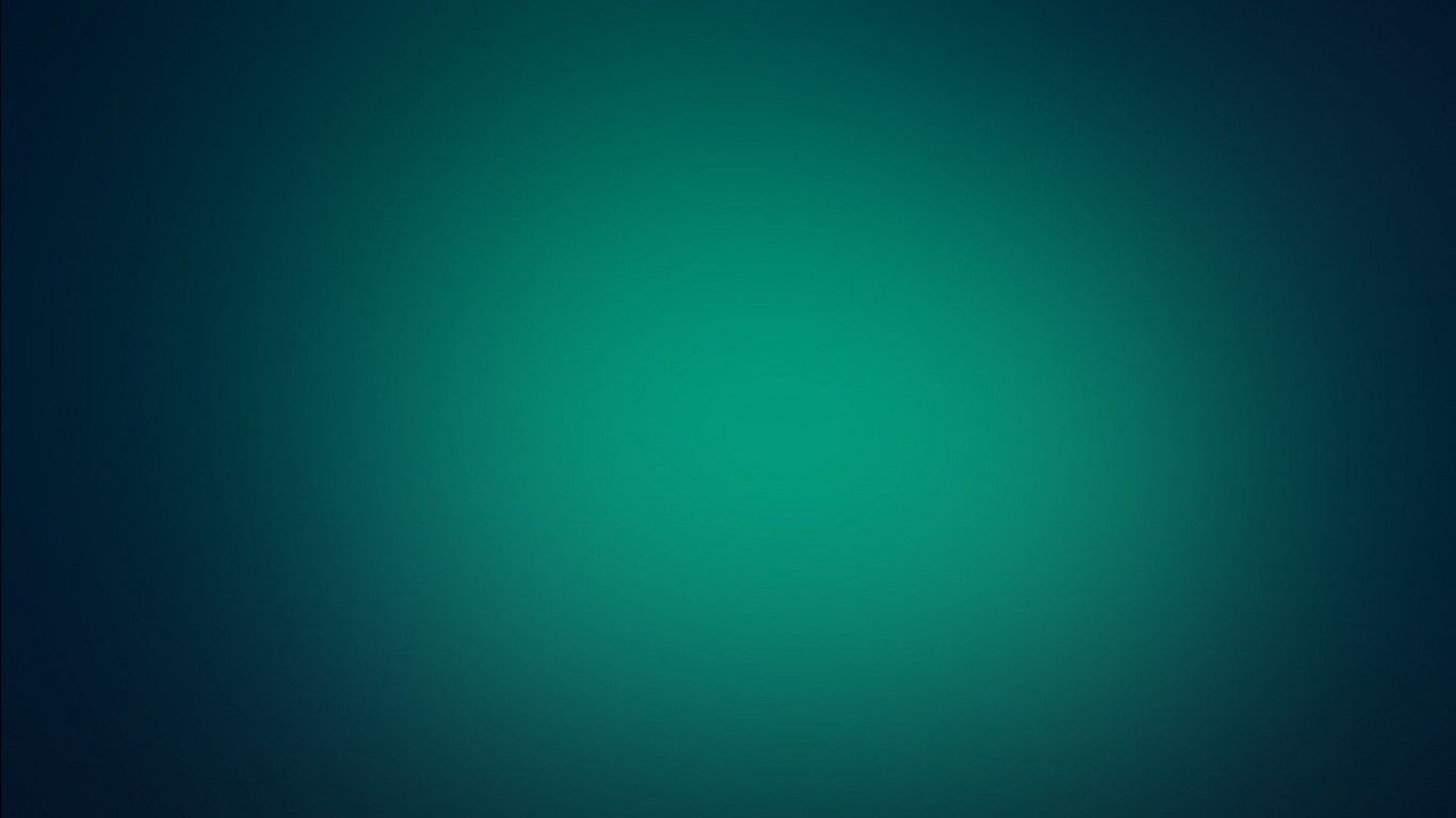 1366x768 Simple Soft Gradient Minimalism Green Background HD Soft Wallpaper
