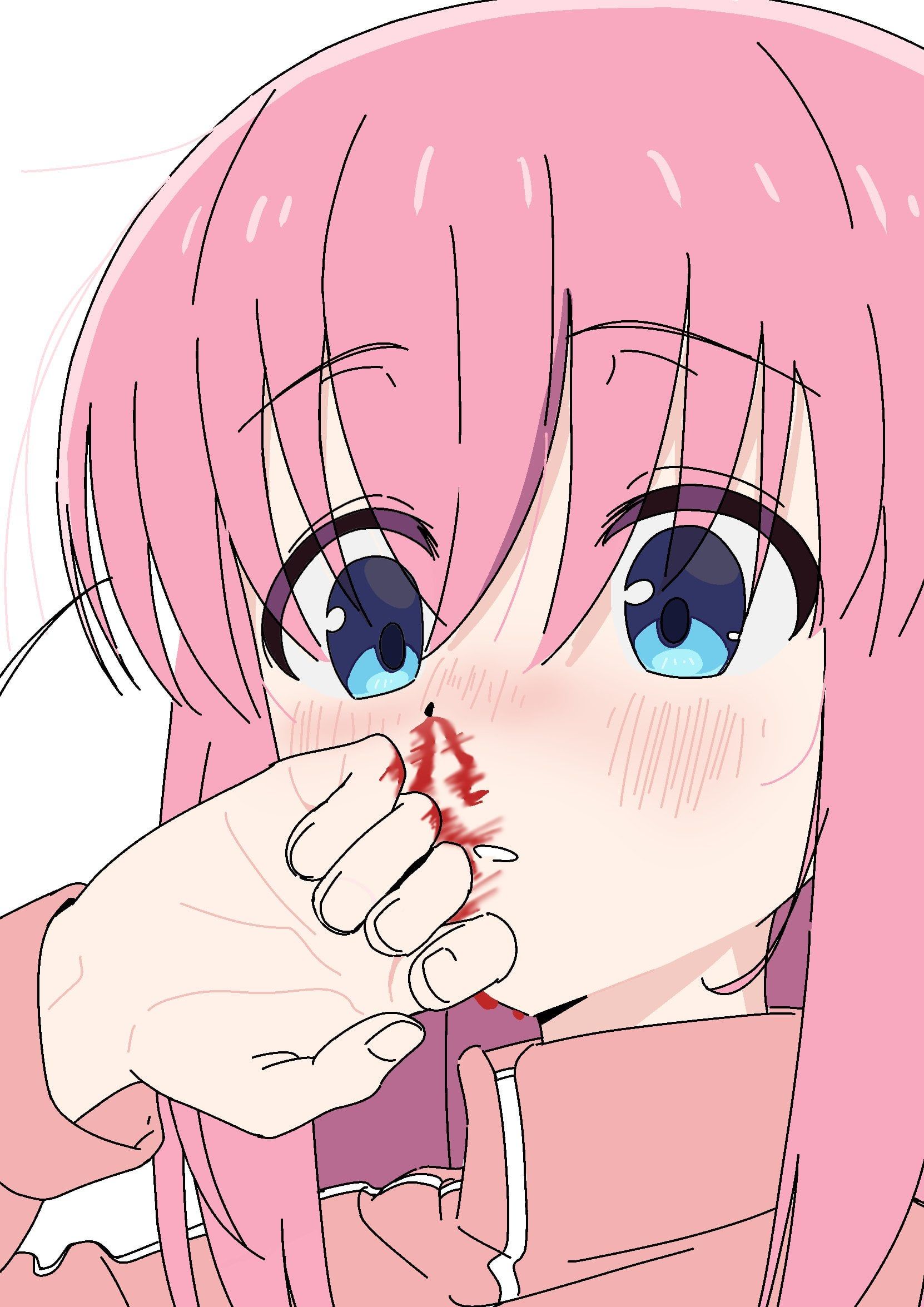 1662x2351 Nose Bleeding Bocchi