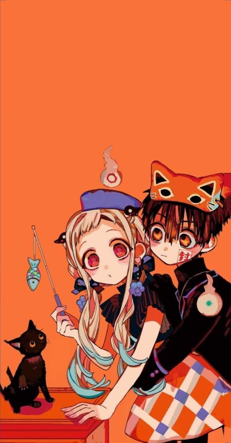 736x1413 Hanako and Yashiro Wallpaper