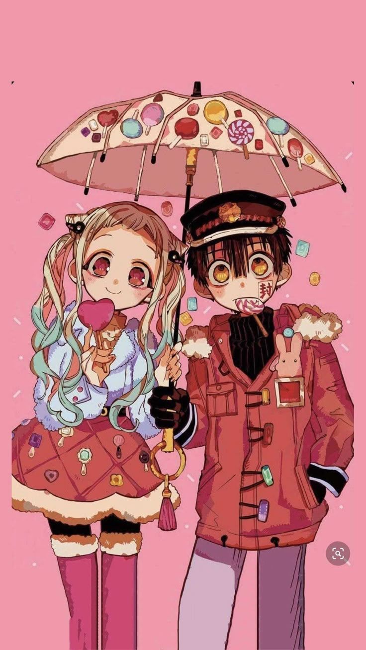 736x1308 Hanako and Yashiro Wallpaper