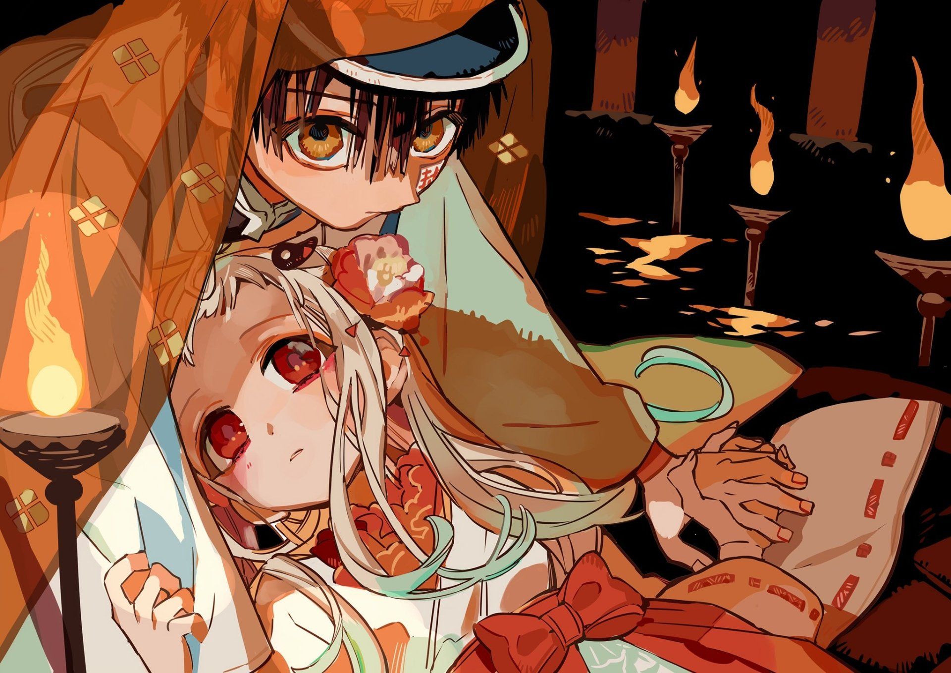 1920x1358 Toilet Bound Hanako Kun HD: Hanako & Yashiro Nene Anime Wallpaperx1448