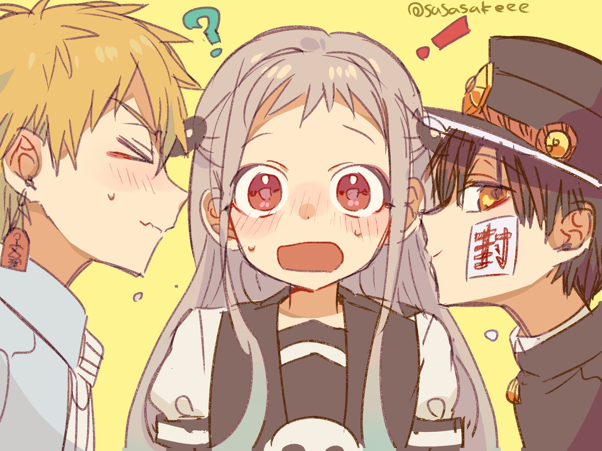 2000x1500 Hanako X Yashiro Wallpaper