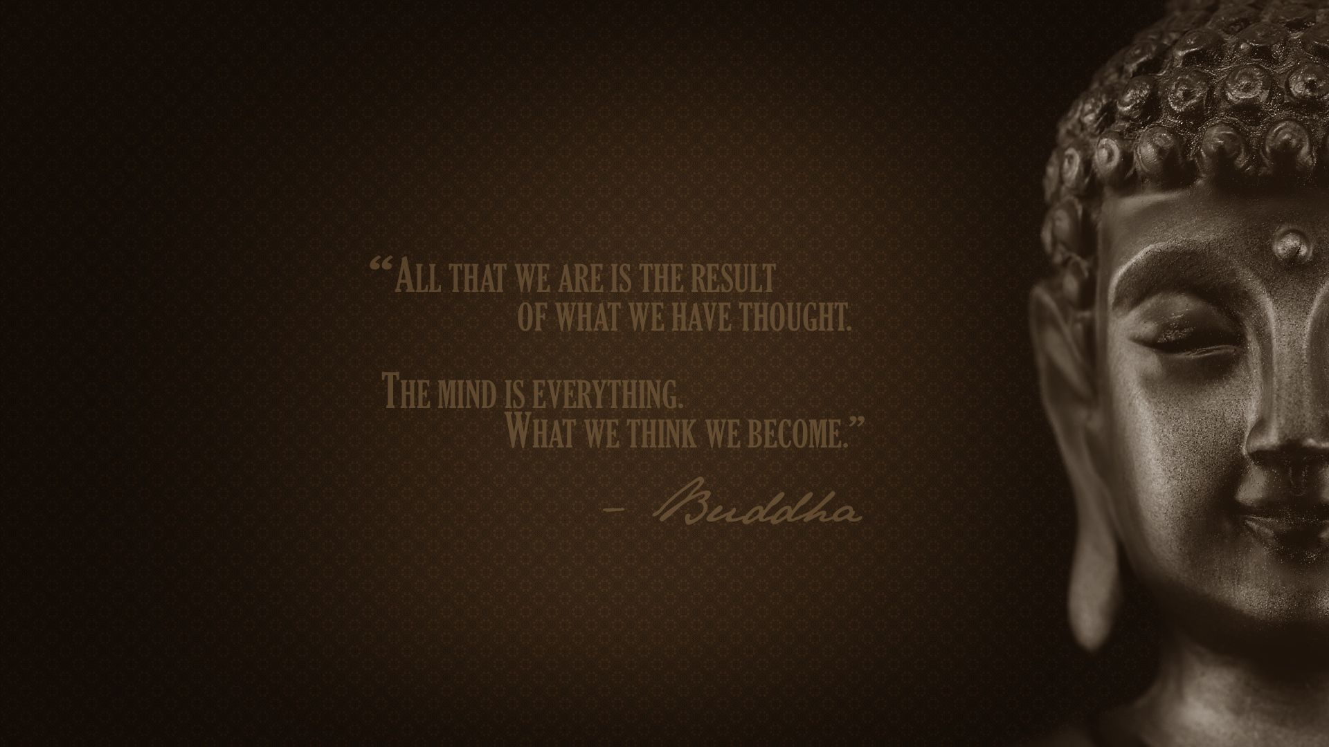 1920x1080 Buddha thoughts Motivation Desktop wallpaper 1920x1080