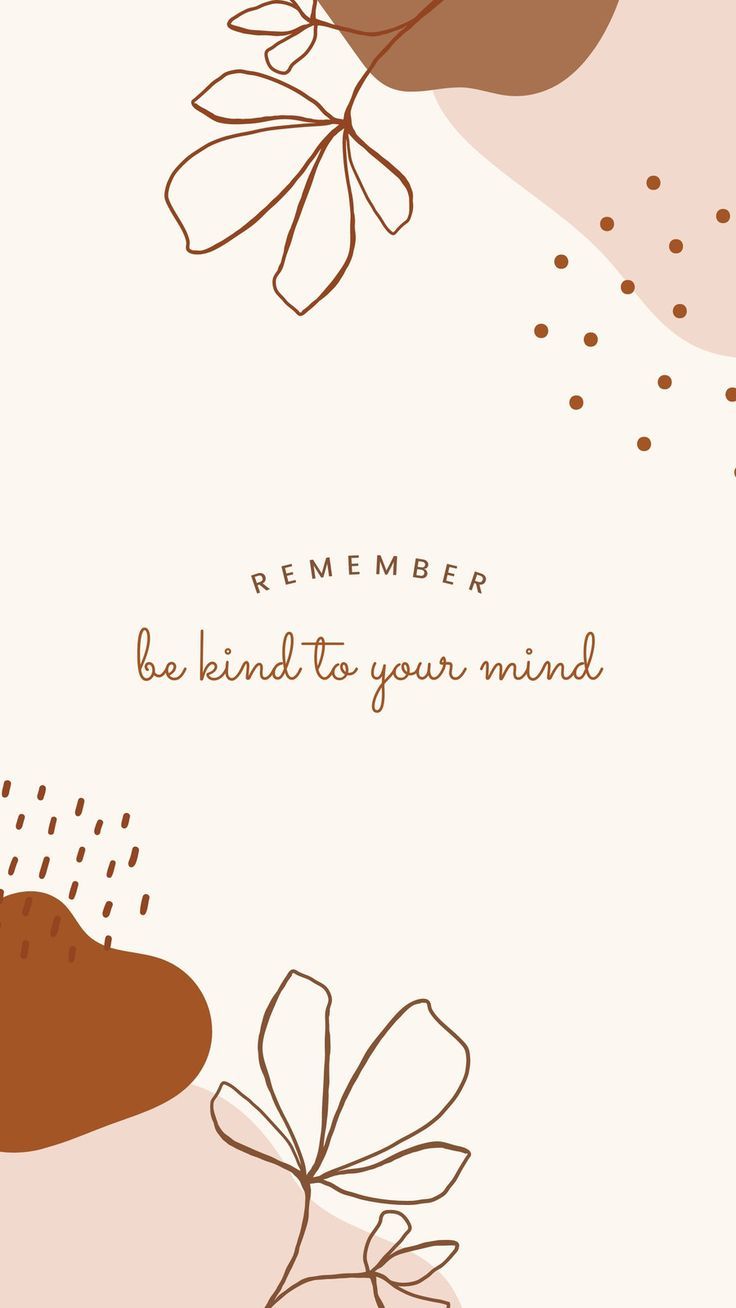 736x1308 Beige Brown Motivational Phone Wallpaper