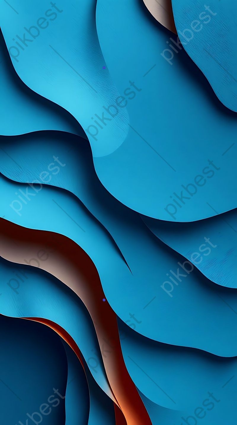 800x1433 Wallpaper Abstract And Elegant In Cool Blue Warm Copper Tones Background. JPG Free Download