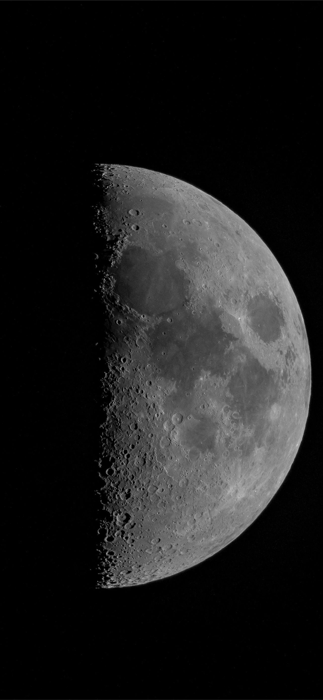 1284x2778 Crescent Moon Dark Galaxy 1440 X 3040 Dark HD Tip iPhone Wallpaper Free Download