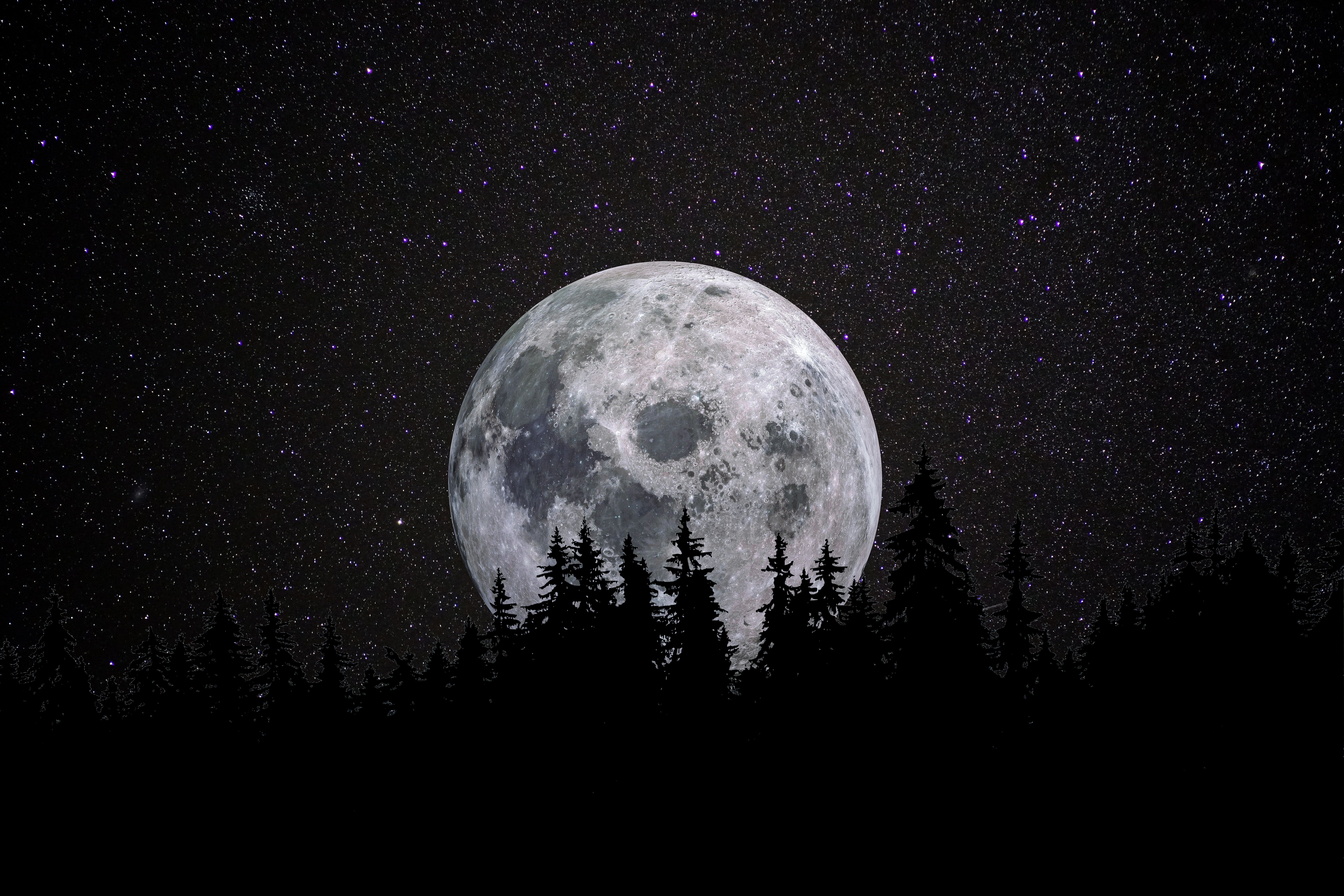 7952x5304 Moon Wallpaper and Background